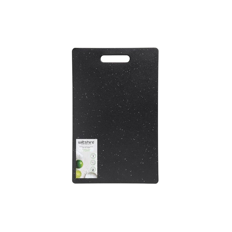 WILTSHIRE MIDNIGHT CHOPPING BOARD 380x240x9mm (*WLT49008*) = PACK OF 4 X EACHES