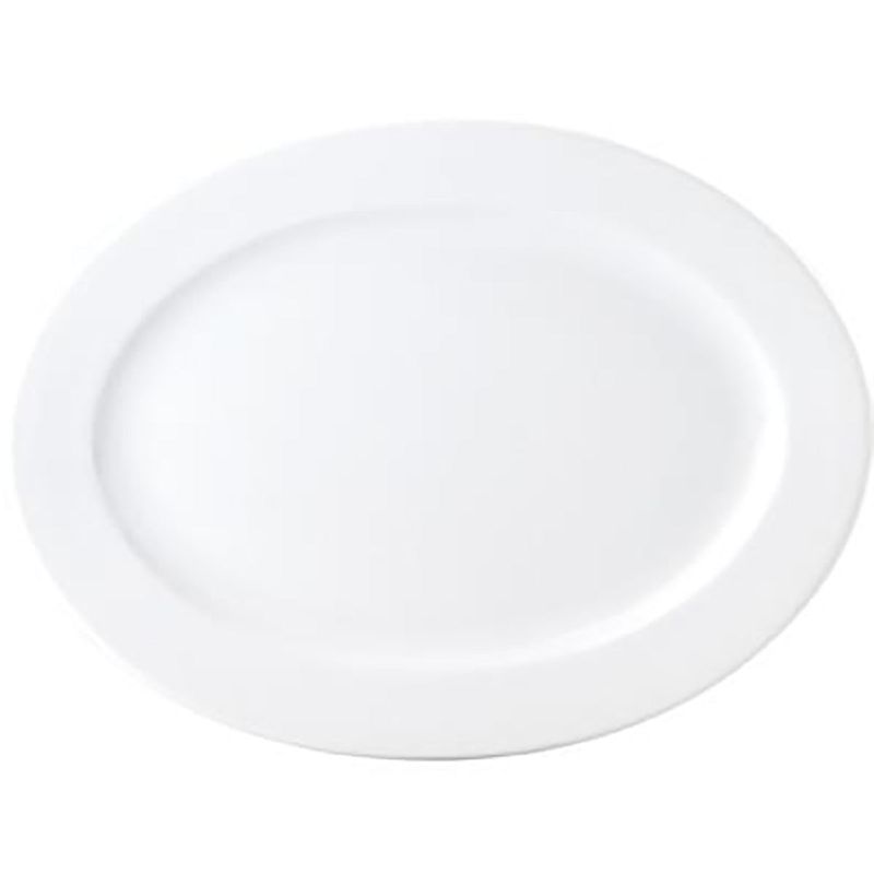 PLATTER-OVAL-265mm CHELSEA RIM SHAPE (4026) (*94062*) = PACK OF 12 X EACHES