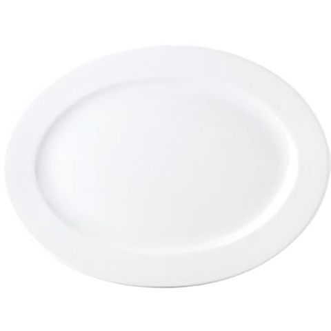 PLATTER-OVAL-315mm CHELSEA RIM SHAPE (4002) (*94063*) = PACK OF 12 X EACHES
