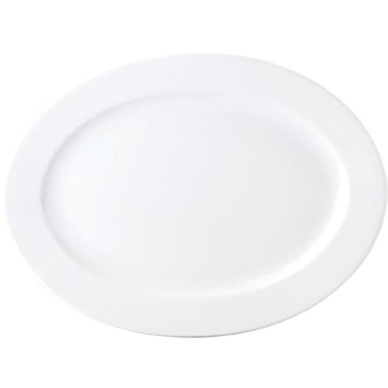 PLATTER-OVAL-315mm CHELSEA RIM SHAPE (4002) (*94063*) = PACK OF 12 X EACHES