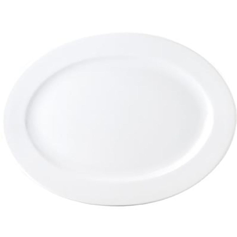 PLATTER-OVAL-360mm CHELSEA RIM SHAPE (4003) (*94064*) = PACK OF 12 X EACHES