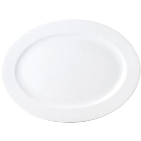 PLATTER-OVAL-480mm CHELSEA RIM SHAPE (4005) (*94066*) = PACK OF 6 X EACHES