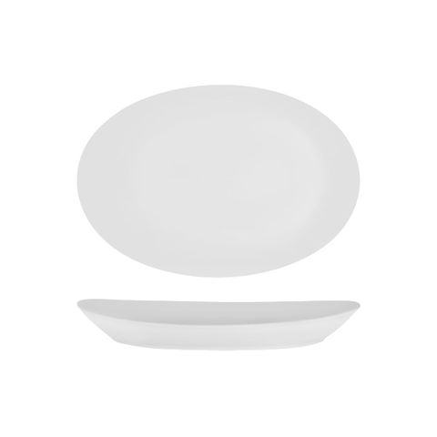 OVAL PLATTER-345mm COUPE CHELSEA (0223) (*94156*) = PACK OF 12 X EACHES