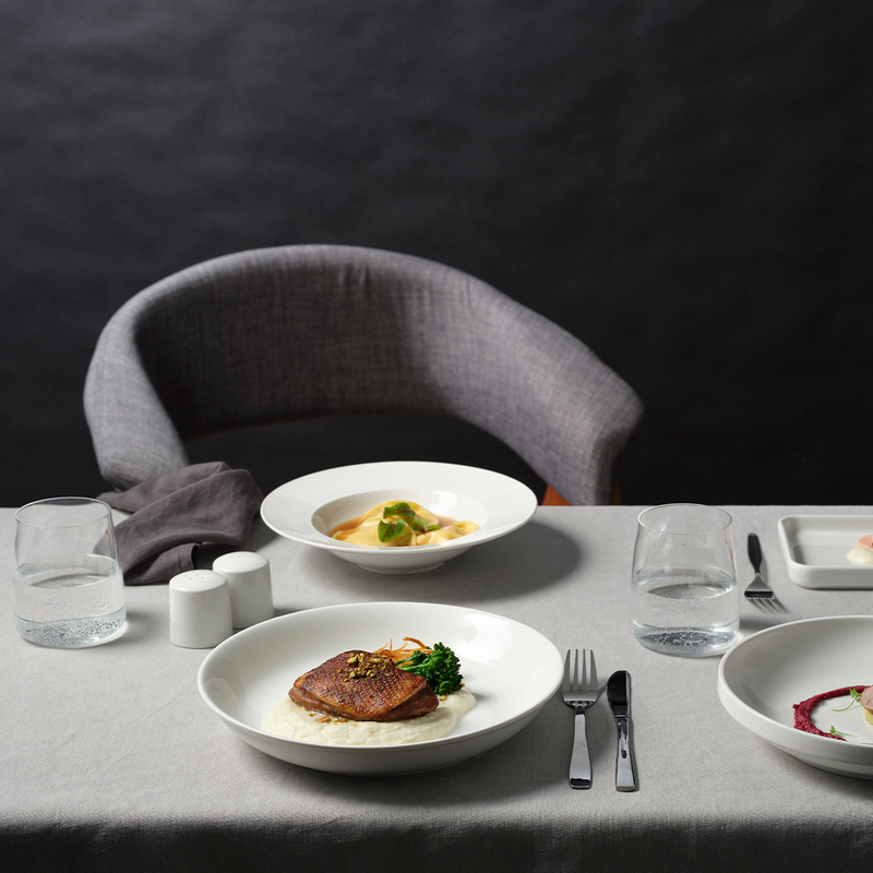 TABLEKRAFT CORE WHITE SALT SHAKER (1 HOLE) DRUM  48x53mm (*92050*) = PACK OF 12 X EACHES