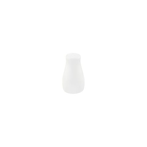 TABLEKRAFT CORE WHITE SALT SHAKER (3 HOLE) CURVE 50x80mm (*92052*) = PACK OF 6 X EACHES