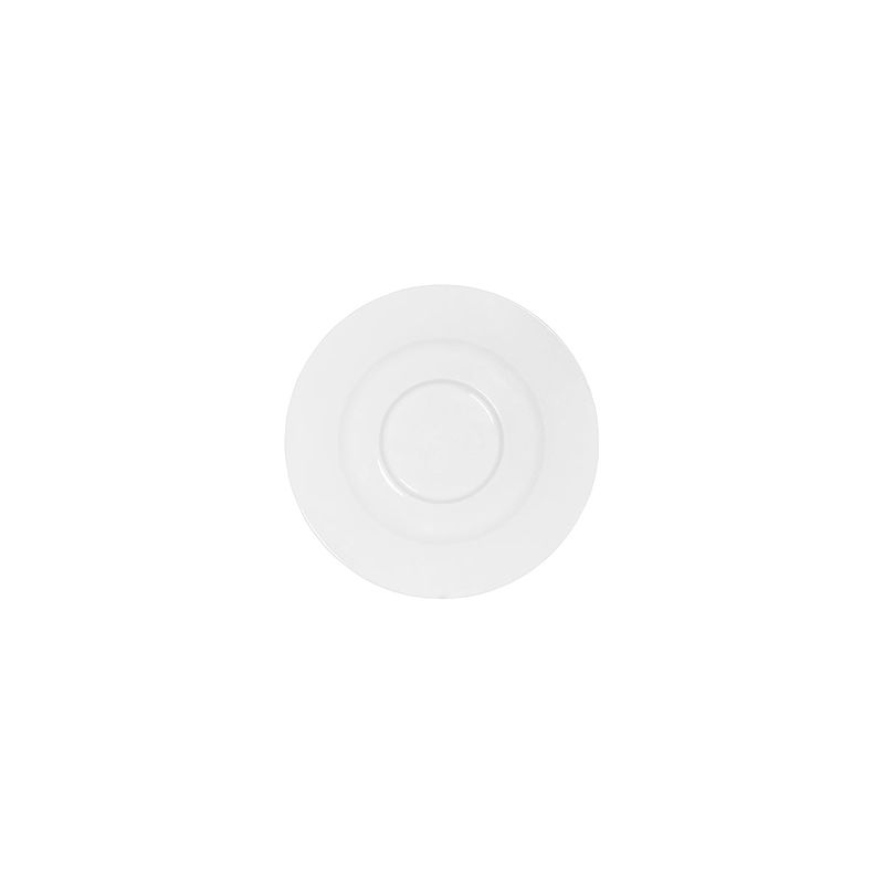 TABLEKRAFT CORE WHITE CAPPUCCINO SAUCER TO SUIT 92088 150mm (*92089*) = PACK OF 6 X EACHES