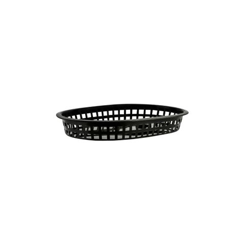 CHEF INOX CONEY IS PLASTIC RECT BASKET 270x180x40mm BLK (*78707*) = PACK OF 12 X EACHES