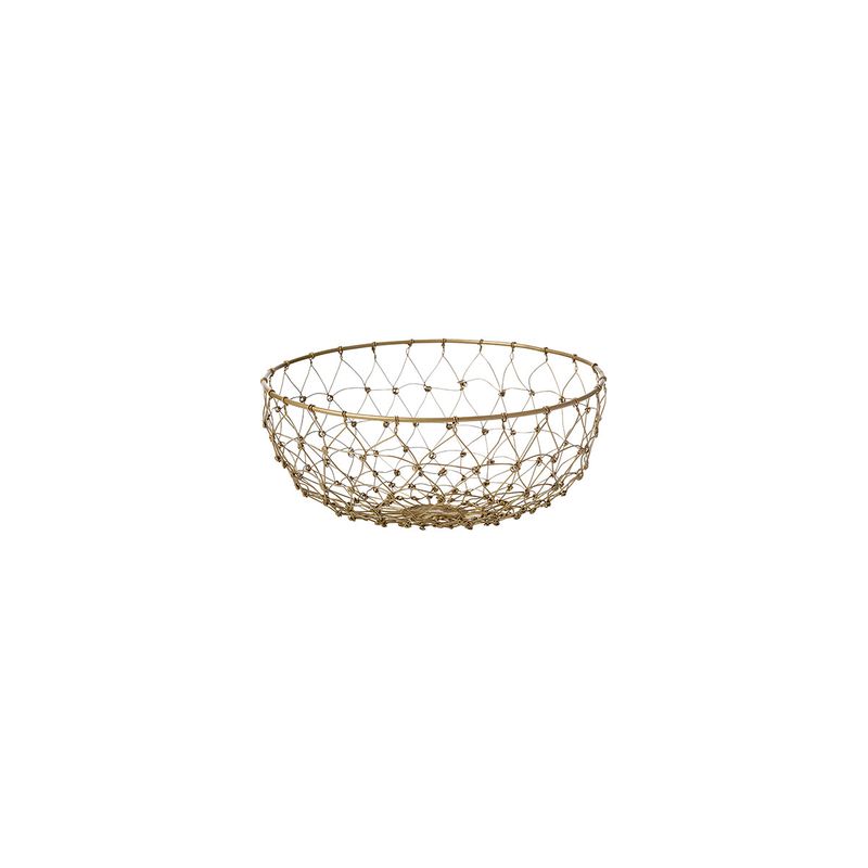 CHEF INOX CONEY IS FISHING NET WIRE RND BASKET 230x100mm PAT (*78757*) =  1 X EACH