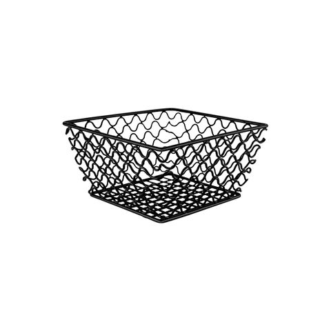 CHEF INOX CONEY IS SQUARE BASKET 205x205x105mm PATINA BLACK (*78746*) =  1 X EACH