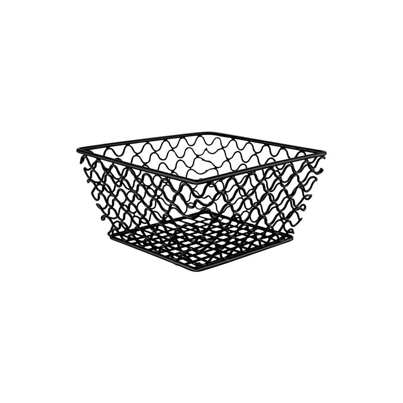 CHEF INOX CONEY IS SQUARE BASKET 205x205x105mm PATINA BLACK (*78746*) =  1 X EACH