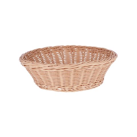 CHEF INOX RND BREAD BASKET TAPERED POLYPROPYLENE 280/95mm (*04056*) = PACK OF 6 X EACHES