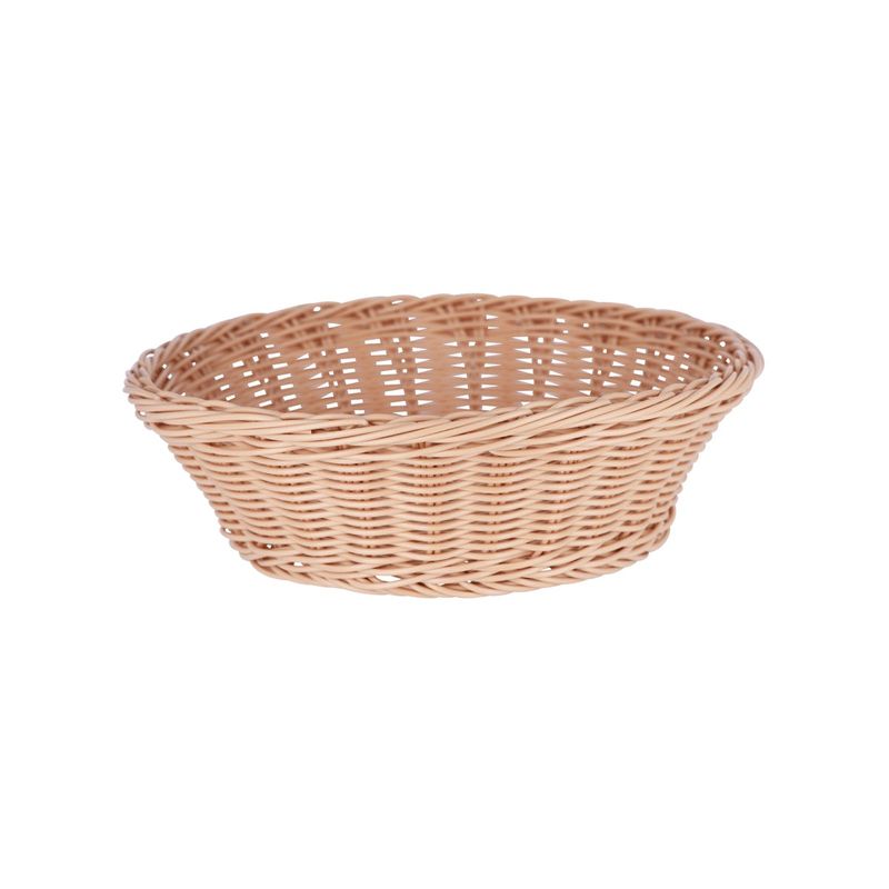 CHEF INOX RND BREAD BASKET TAPERED POLYPROPYLENE 280/95mm (*04056*) = PACK OF 6 X EACHES