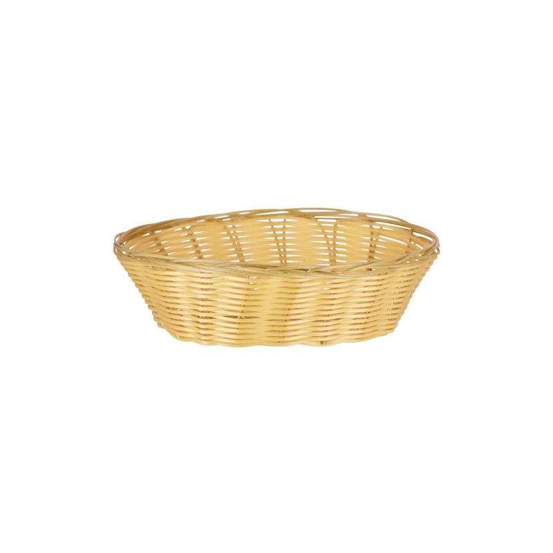 CHEF INOX OVAL BREAD BASKET PP 240x170x60mm (*04599*) = PACK OF 12 X EACHES