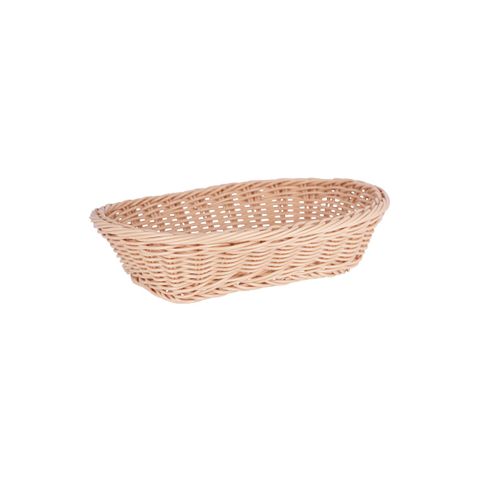 CHEF INOX RECT BREAD BASKET POLYPROPYLENE 250x190x75mm (*04073*) = PACK OF 6 X EACHES