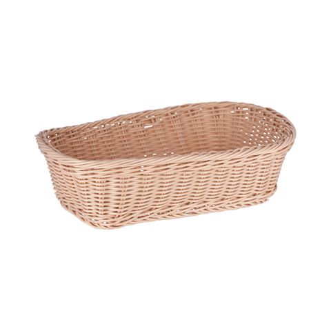 CHEF INOX RECT BREAD BASKET POLYPROPYLENE 300x225x100mm (*04076*) = PACK OF 6 X EACHES