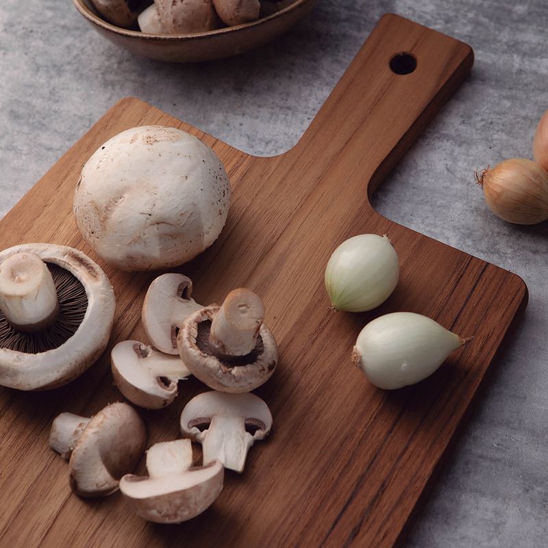 TRAMONTINA TEAKWOOD KITCHEN BOARD WITH HANDLE 340x230mm (*TM13276/051*) =  1 X EACH