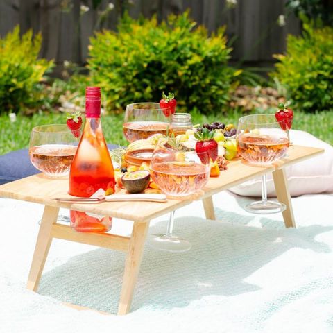 STANLEY ROGERS TRAVEL PICNIC TABLE WOOD 750x380x250mm (*SR50810*) = PACK OF 24 X EACHES