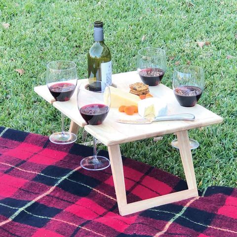 STANLEY ROGERS TRAVEL PICNIC TABLE WOOD 480x380x240mm (*SR50777*) = PACK OF 3 X EACHES