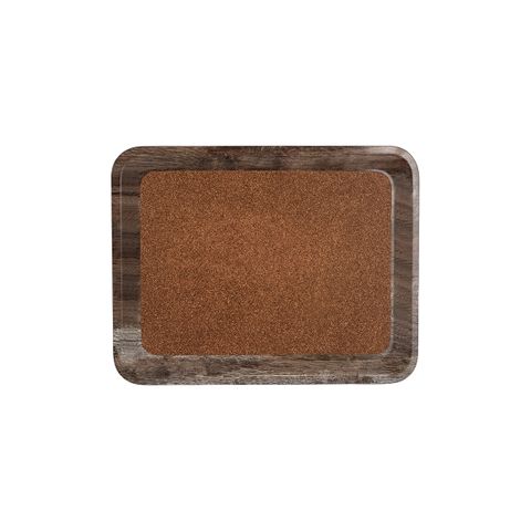 KOCEL RECTANGULAR TRAY-CORK 360x460mm LIDYA (*KCCOP360460/LD-CK*) = PACK OF 24 X EACHES