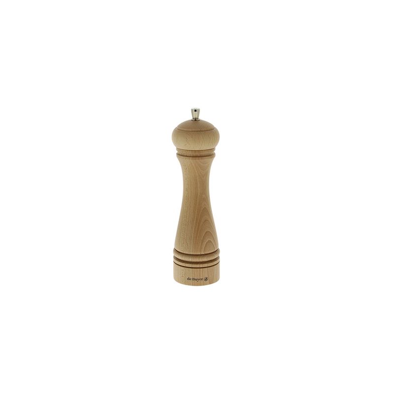 DEBUYER MARLUX JAVA SALT MILL 210mm NATURAL (*MARLUXS347-210101*) =  1 X EACH