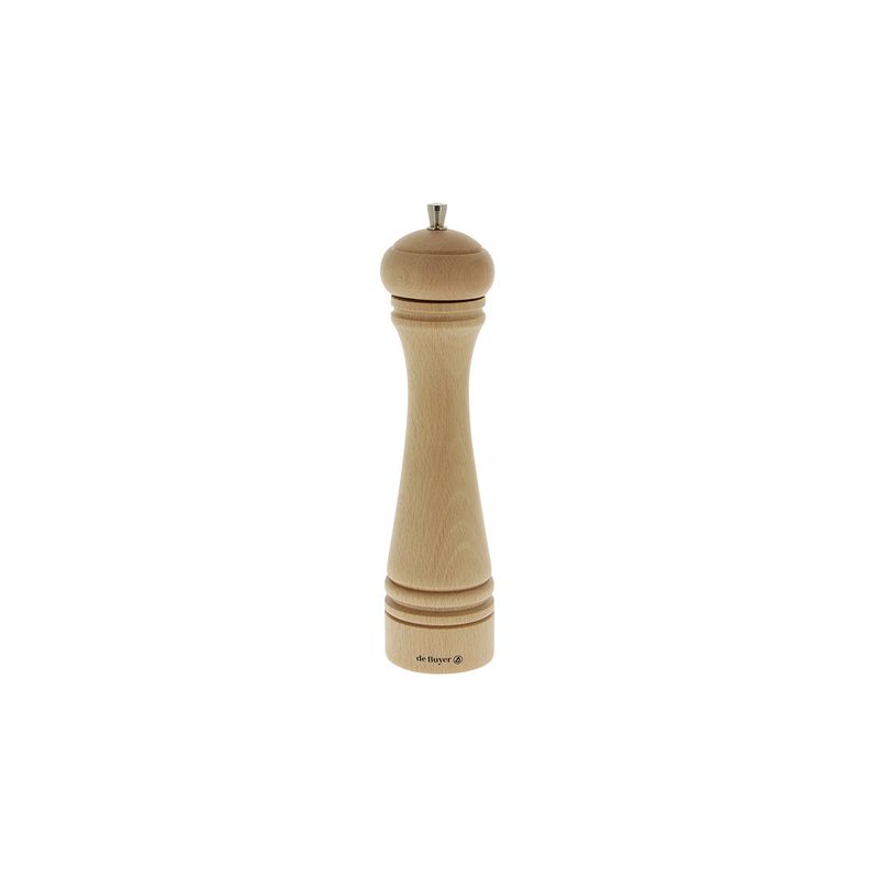 DEBUYER MARLUX JAVA SALT MILL 250mm NATURAL (*MARLUXS349-250101*) =  1 X EACH