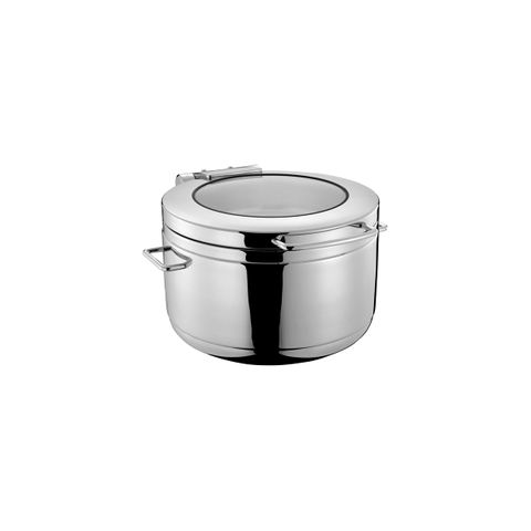 CHEF INOX INDUCTION SOUP STATION w/GLASS LID 18/8 11.0lt (*54909*) =  1 X EACH