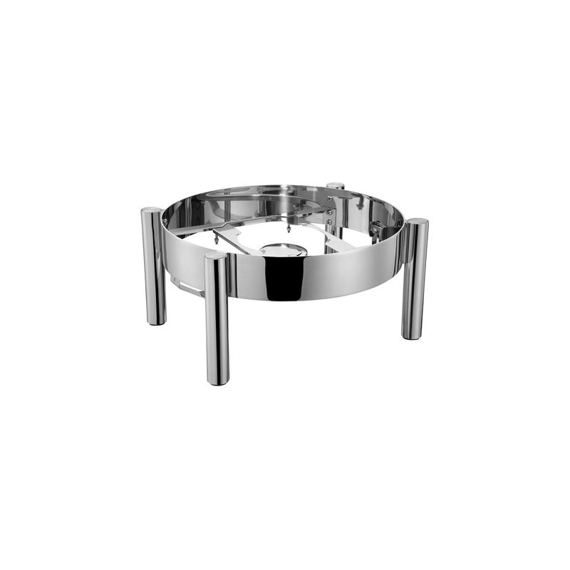CHEF INOX SOUP ROUND CHAFER STAND 18/8 TO SUIT 54909 (*54909-S*) =  1 X EACH