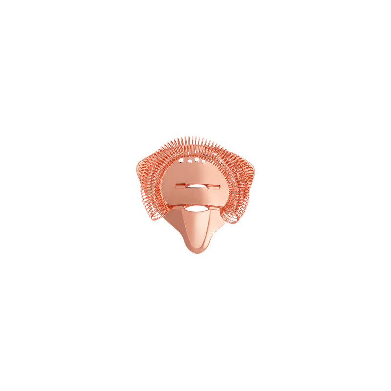 ZANZI PRO-STRAINCOCKTAIL STRAINER ROSE GOLD 110x106x34mm (*Z0324*) =  1 X EACH
