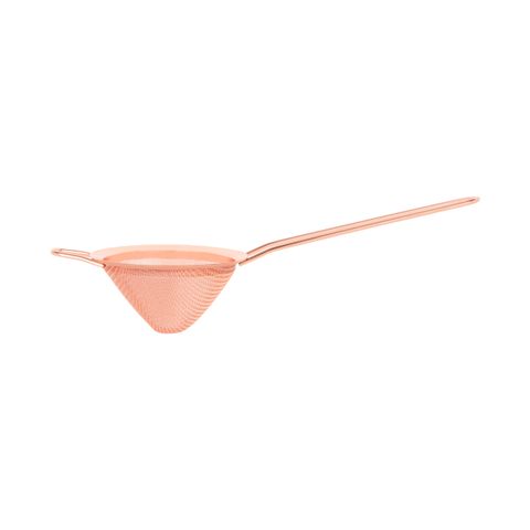 ZANZI SNUB NOSE MESH STRAINER ROSE GOLD 234x85x40mm (*Z0362*) =  1 X EACH