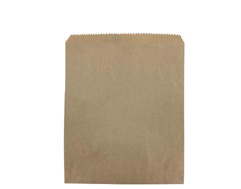 3 Long Brown Paper Bag 285mm(L) x 205mm(W) - Pack of 500