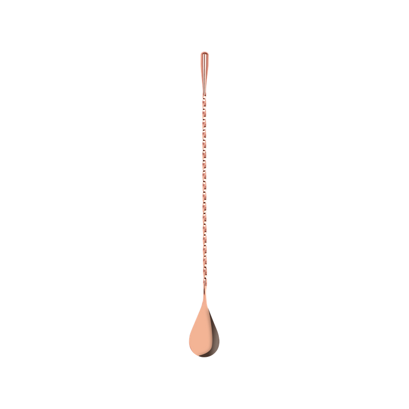 ZANZI TEAR DROP BAR SPOON ROSE GOLD 300x29mm (*Z0633*) =  1 X EACH