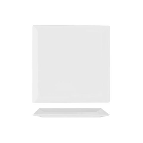 SUPERWARE SQUARE PLATE FLAT 300mm (*49084*) = PACK OF 6 X EACHES