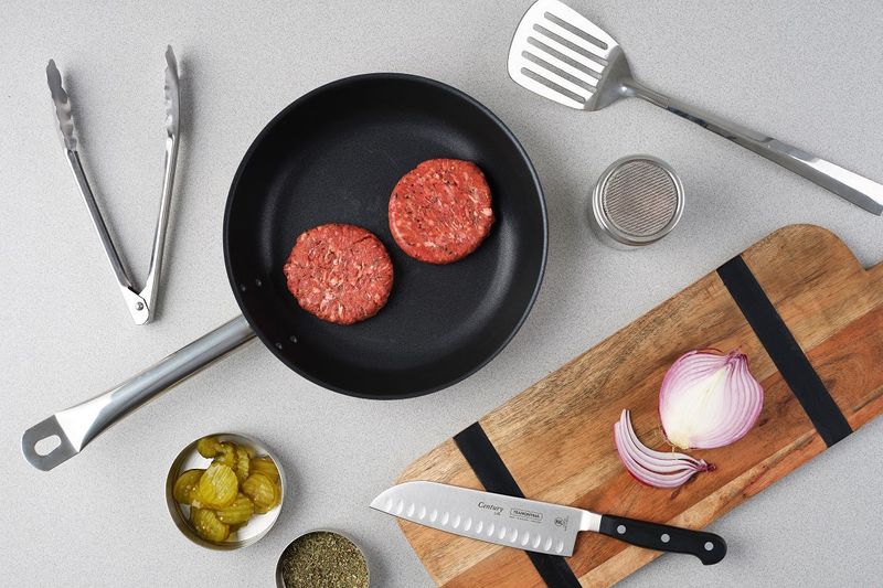 FORCE NON STICK FRYPAN 280x53mm SS TRI-PLY (*73597*) =  1 X EACH