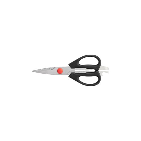 CHEF INOX KITCHEN SCISSORS w/BLACK PP HDL 210mm (*07391*) =  1 X EACH