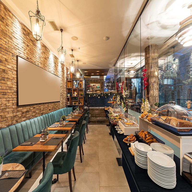 CHEF INOX HEAT LAMP 160x720mm BRASS (*55186*) =  1 X EACH