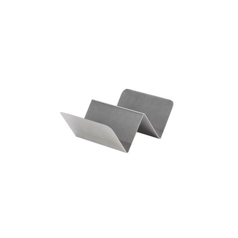CHEF INOX CONEY IS 2-COMP S/S TACO HOLDER/STAND 100x80x40mm (*78723*) = PACK OF 12 X EACHES