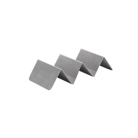 CHEF INOX CONEY IS 3-COMP S/S TACO HOLDER/STAND 240x60x40mm (*78724*) = PACK OF 36 X EACHES