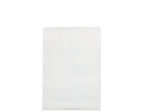 6 Long White Paper Bags 360mm(L) x 240mm(W) - Pack of 500