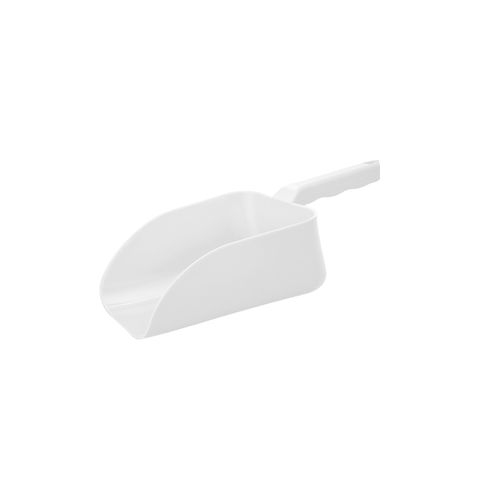 CHEF INOX FLAT SCOOP 225x149mm HDL136x28mm L361mm 1070ml WHI (*66168*) =  1 X EACH
