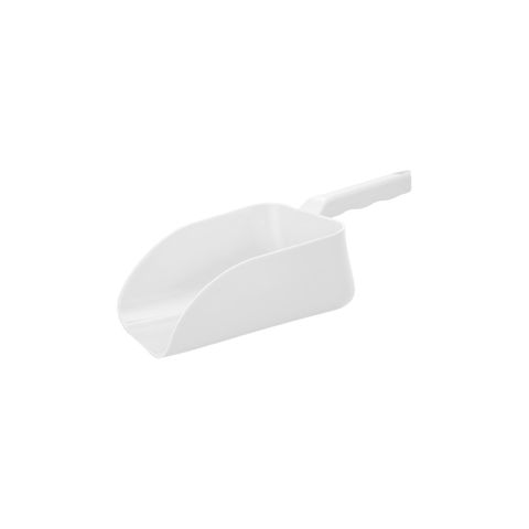 CHEF INOX FLAT SCOOP 166x122mm HDL122x28mm L288mm 780ml WHI (*66167*) =  1 X EACH