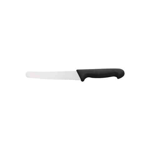 IVO PROFESSIONAL "55000" BREAD KNIFE 200mm ROUNDED TIP (*25021*) =  1 X EACH
