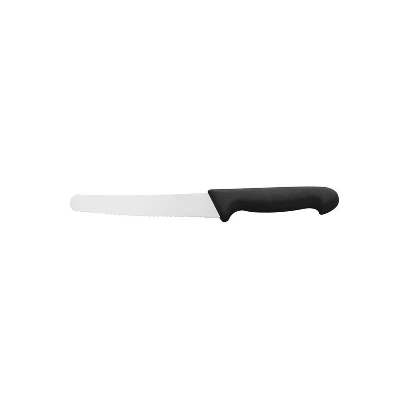 IVO PROFESSIONAL "55000" BREAD KNIFE 200mm ROUNDED TIP (*25021*) =  1 X EACH