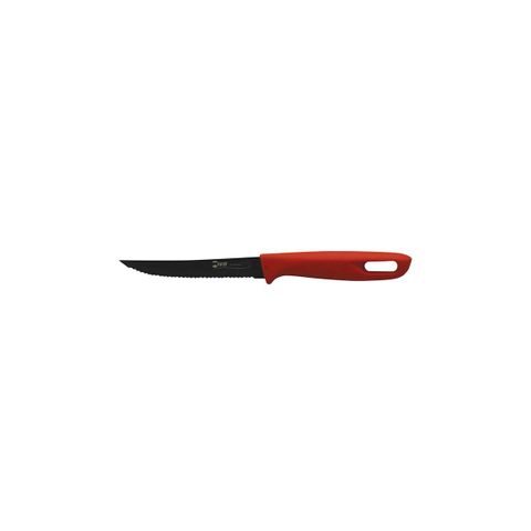 IVO EVO "221000" UTILITY KNIFE SERRATED 115mm RED/TITANIUM (*27087*) = PACK OF 6 X EACHES