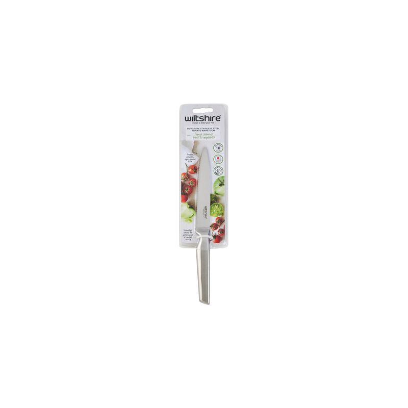 WILTSHIRE TOMATO KNIFE-S/S 130mm (*WLT41466*) = PACK OF 6 X EACHES