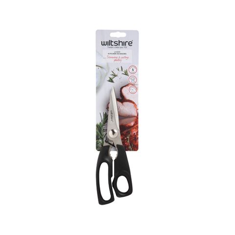 WILTSHIRE KITCHEN SHEARS (*WLTLASE9809*) = PACK OF 6 X EACHES
