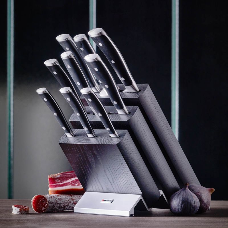 WUSTHOF CLASSIC IKON BLACK CHINESE CHEF KNIFE 180mm(10403318 (*28009*) =  1 X EACH