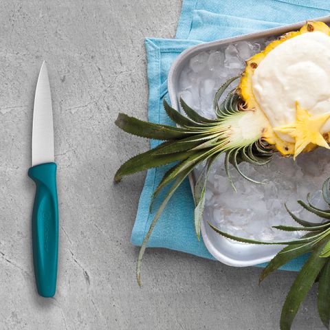 WUSTHOF CREATE PARING KNIFE 80mm BLUE HANGSELL (1145306208W) (*28491*) =  1 X EACH