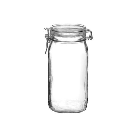 BORMIOLI ROCCO FIDO JAR 1.5lt CLEAR LID (1.49230) (*340-003*) = PACK OF 12 X EACHES