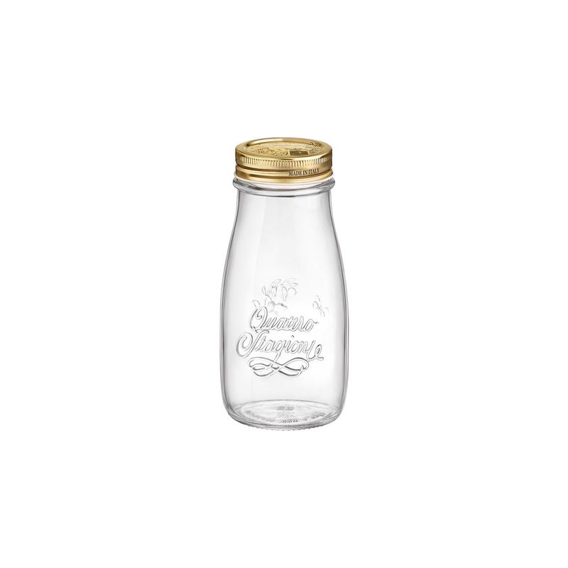 QUATTRO STAGIONI BOTTLE 73x155mm, 400ml LID (3.65642) (*340-042*) = PACK OF 12 X EACHES