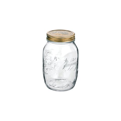 QUATTRO STAGIONI JAR 100mm, 1.0lt 86mm LID (3.65160) (*340-014*) = PACK OF 12 X EACHES